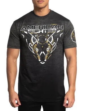 American Fighter Dalhart S/S NT Tee Black Mass