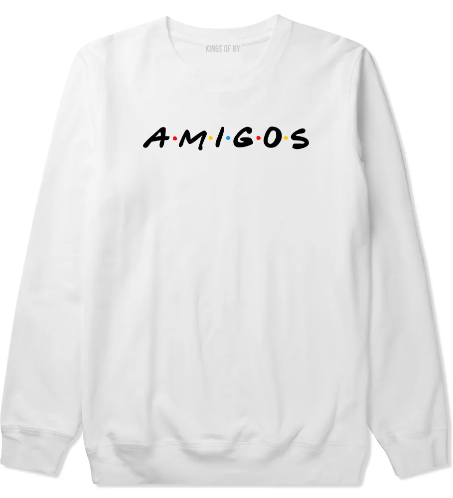 Amigos Funny Friends Spanish Mens Crewneck Sweatshirt