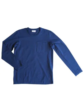 Avant Long Sleeve Tee: Estate Blue