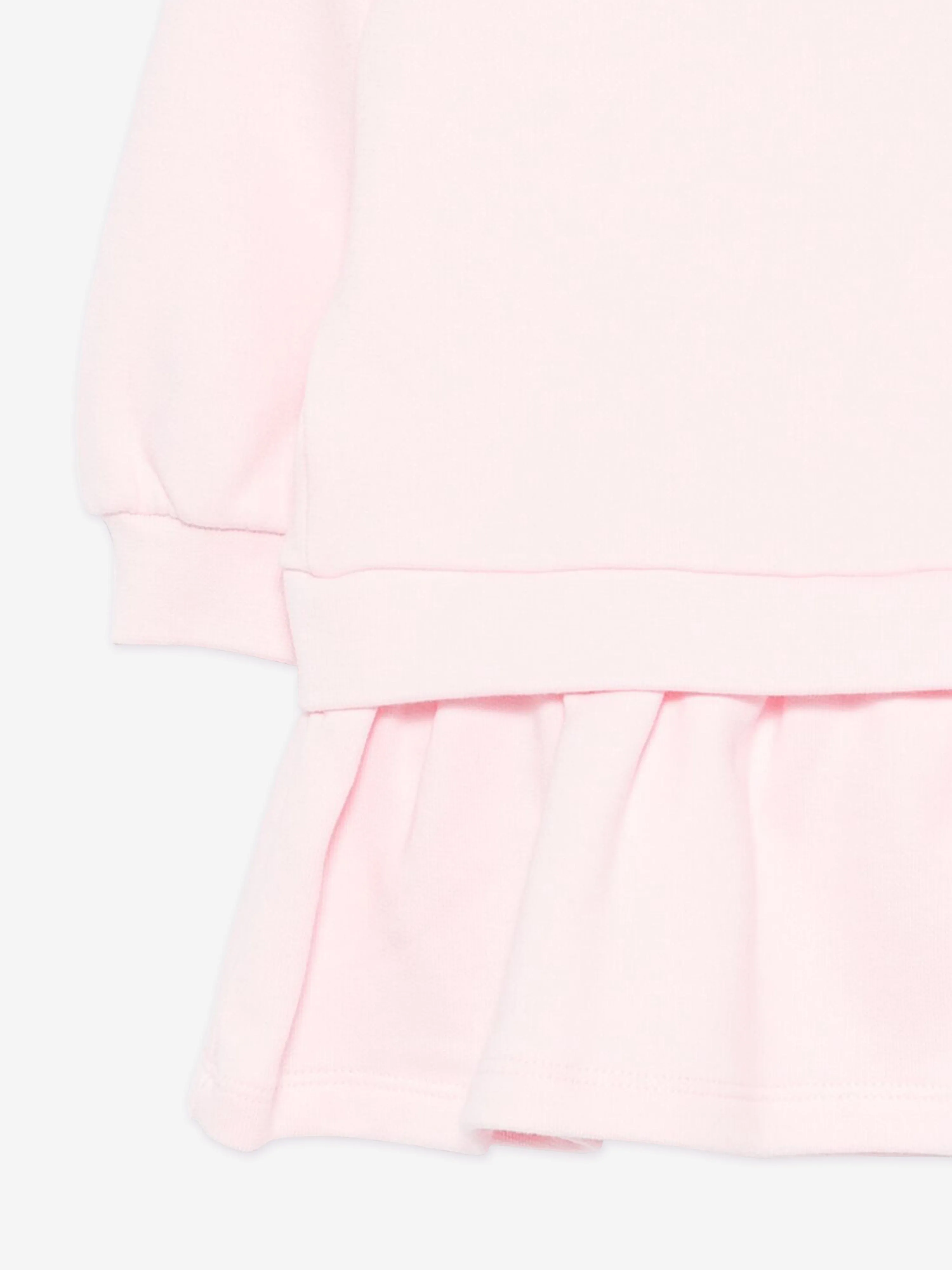 Baby Girls Hooded Sweater Dress in Pink