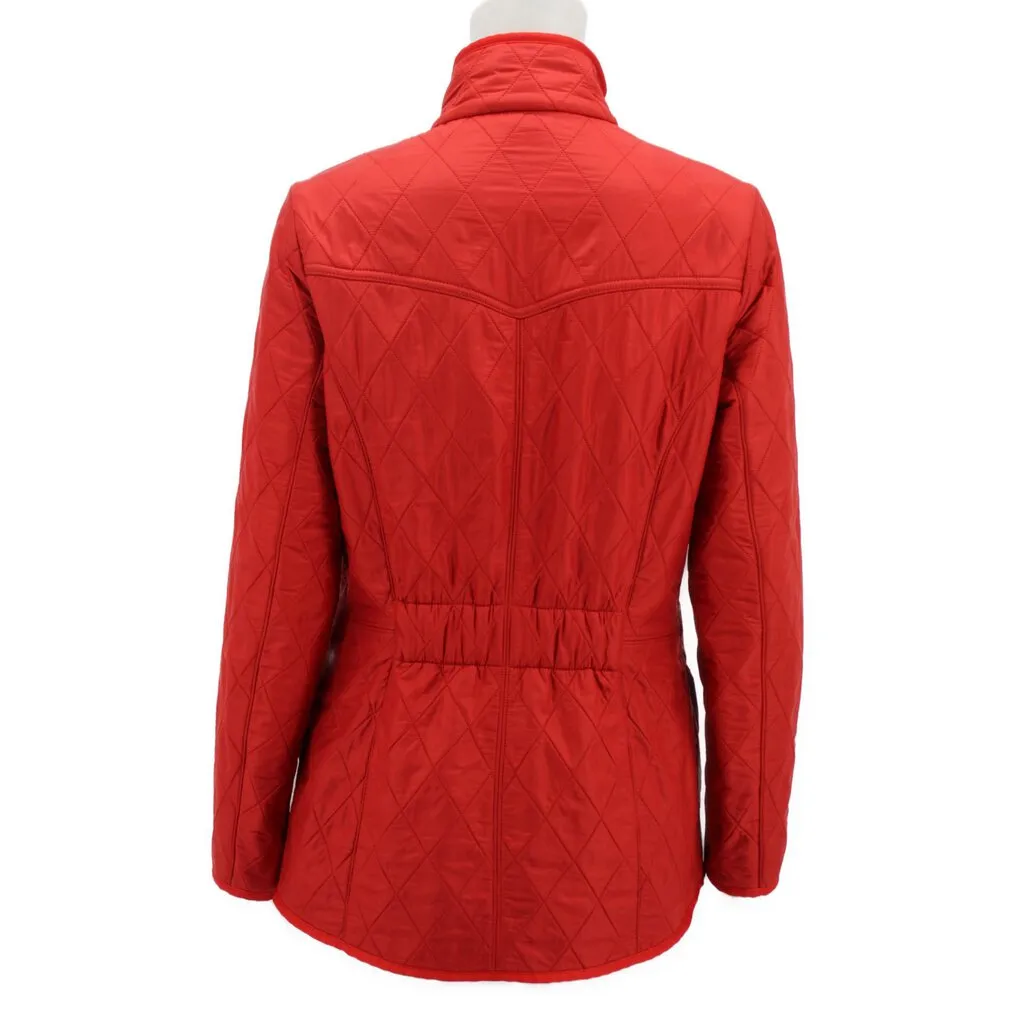 BARBOUR QUILTED OUTERWEAR RED S | 6