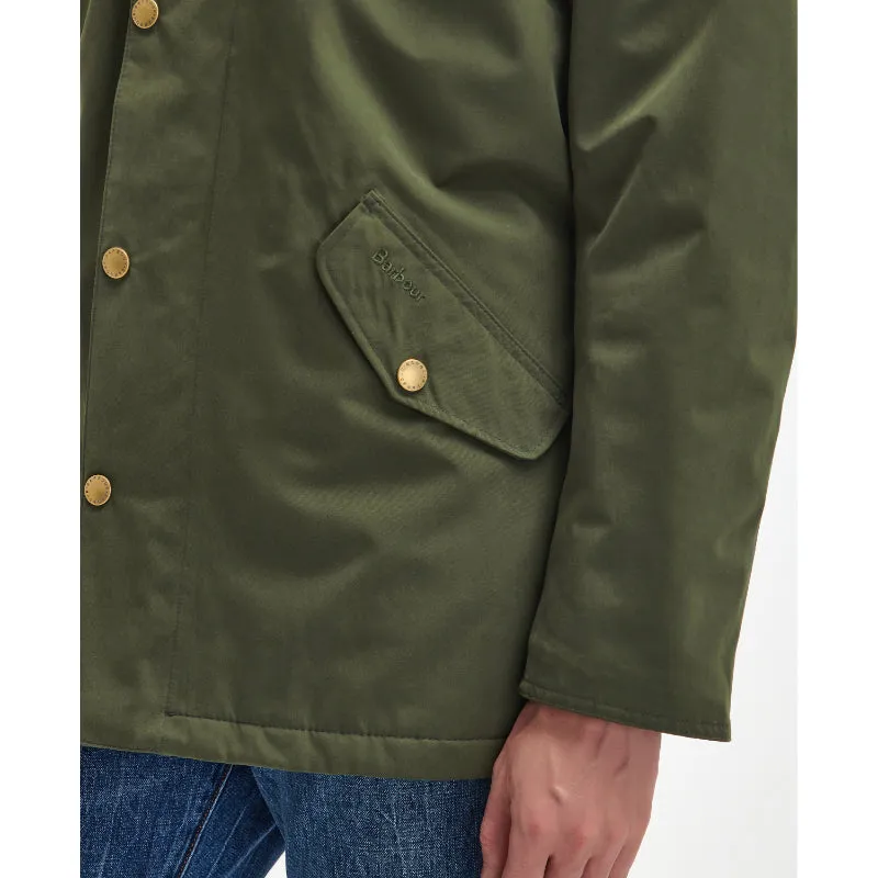 Barbour Winter Spoonbill Waterproof Mens Jacket - Olive