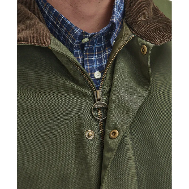 Barbour Winter Spoonbill Waterproof Mens Jacket - Olive