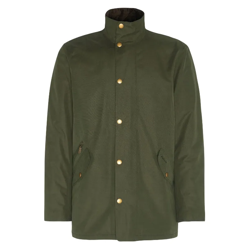 Barbour Winter Spoonbill Waterproof Mens Jacket - Olive