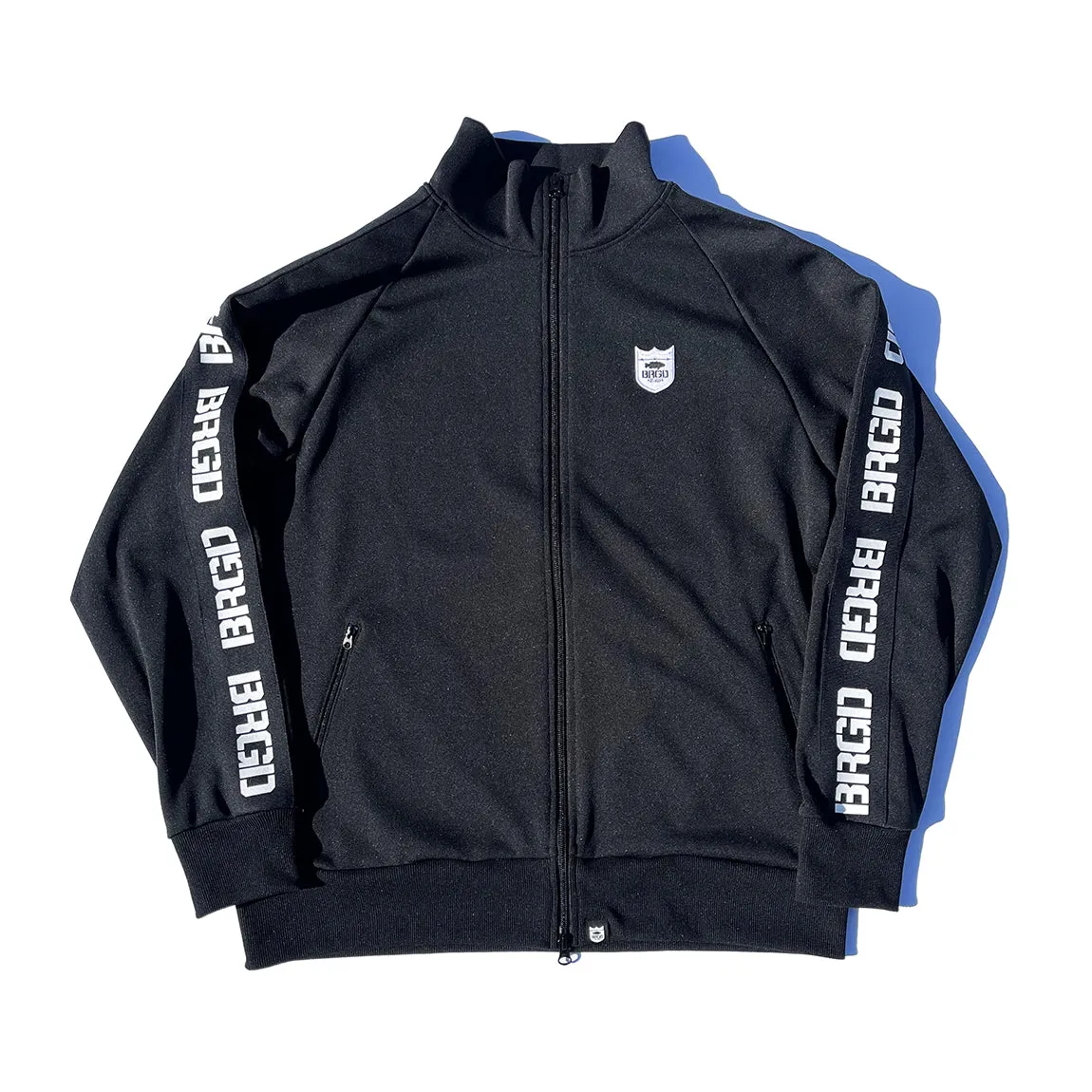 BASS BRIGADE TRACK JACKET - BLACK