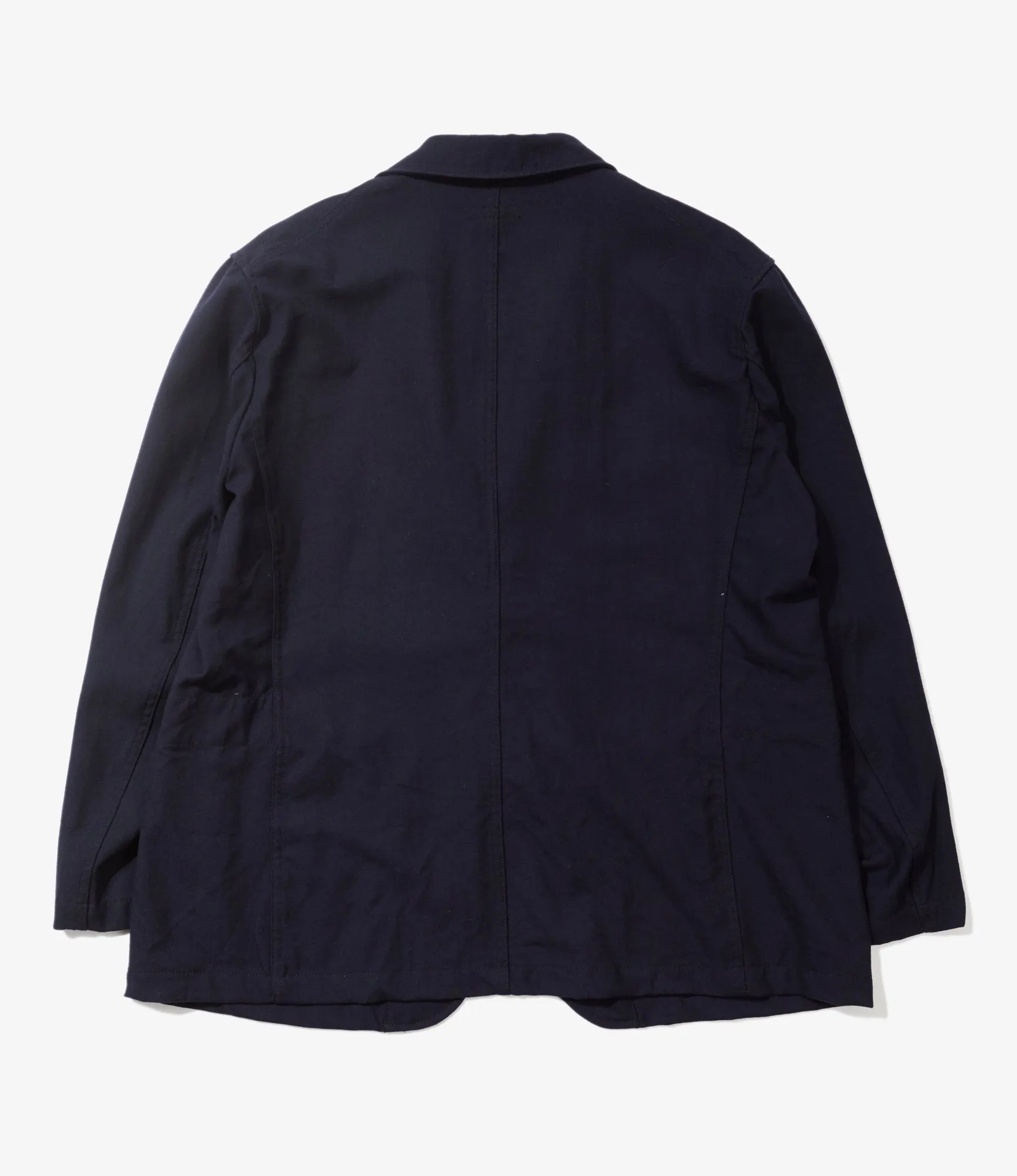 Bedford Jacket – Dark Navy Wool Uniform Serge