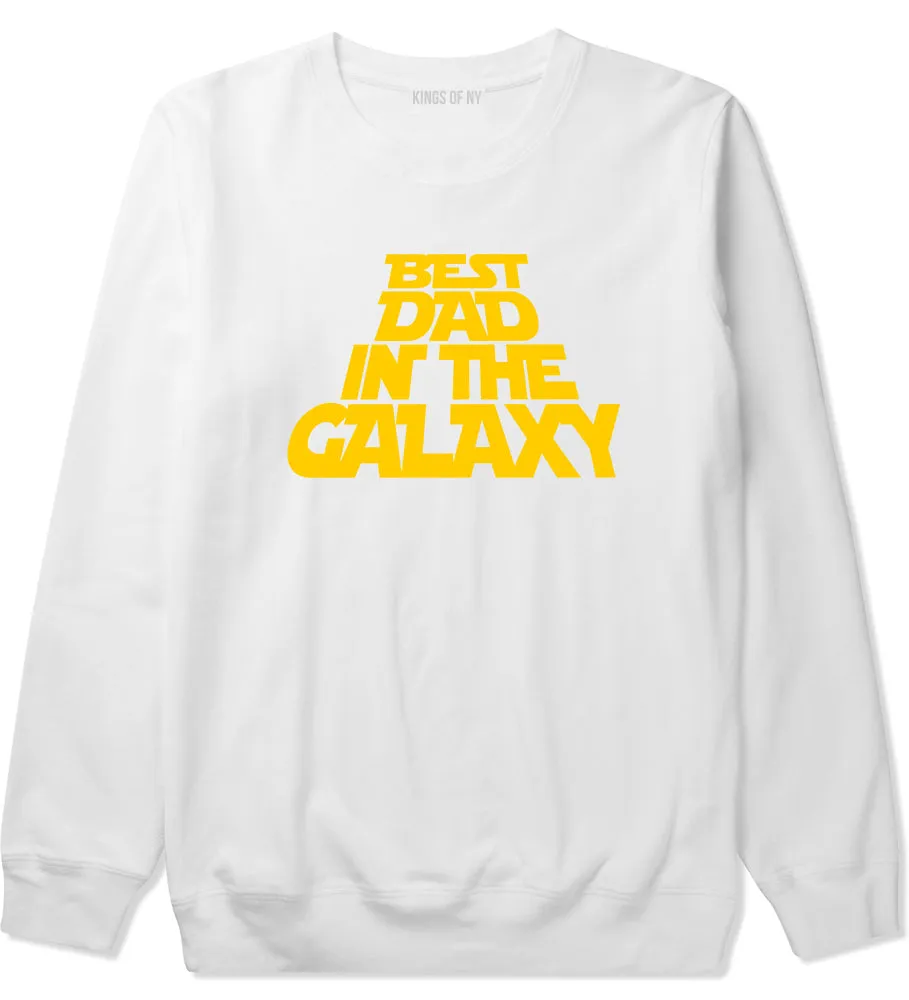 Best Dad In The Galaxy Mens Crewneck Sweatshirt