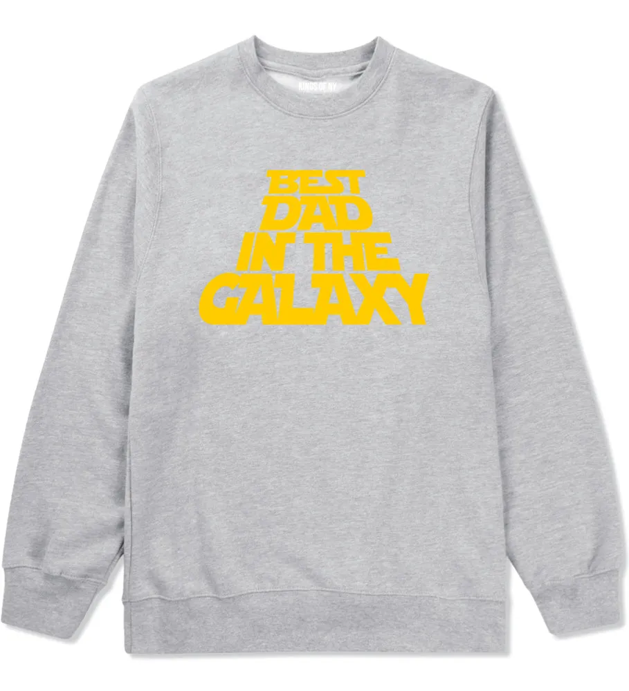 Best Dad In The Galaxy Mens Crewneck Sweatshirt