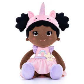 Bibinee Mabel Doll (Afro Unicorn) (Direct Shipping)