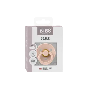 BIBS Colour 1-Pack Blush - SIZE 1