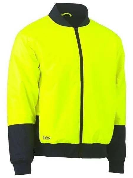 Bisley Two Tone Hi Vis Bomber Jacket BJ6730