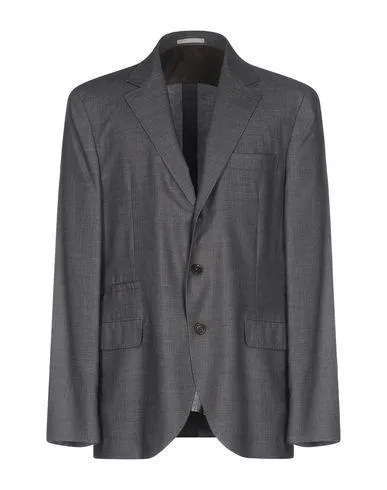 Brunello Cucinelli Man Blazer Grey 40 suit