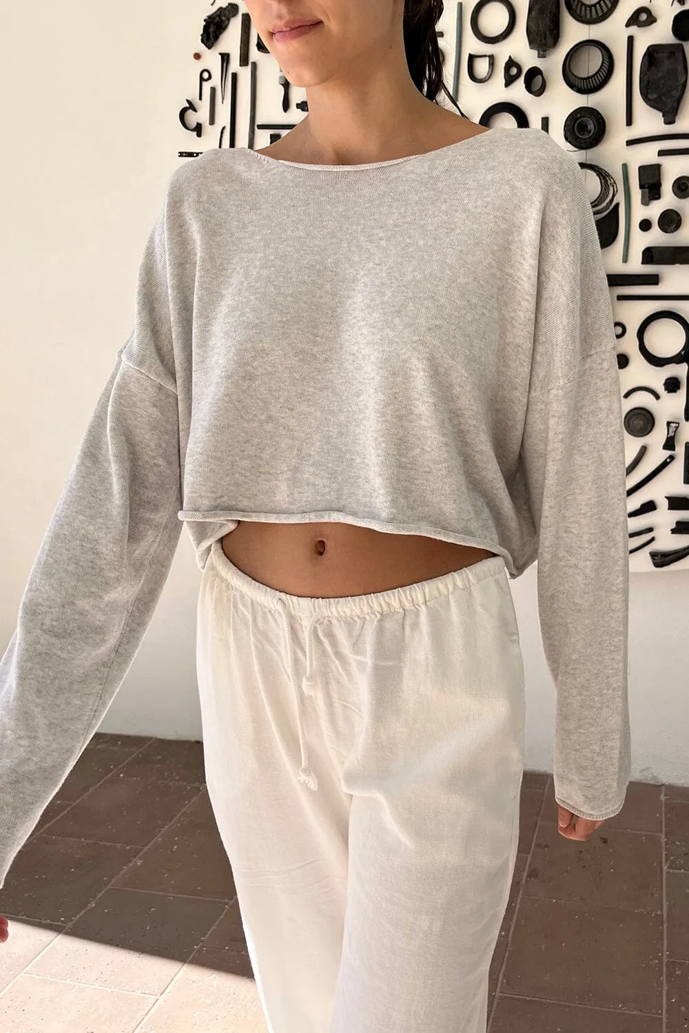 Cameron Cropped Sweater