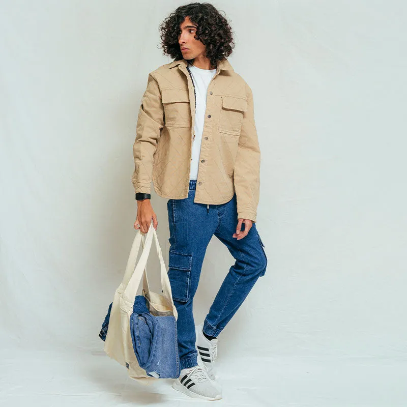 Canvas Quilted Jacket