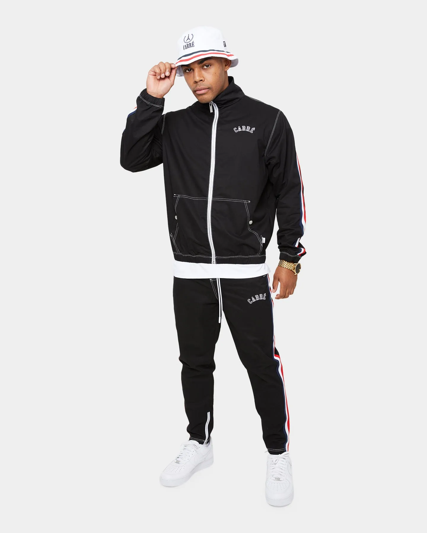 Carre Jog Track Jacket Black