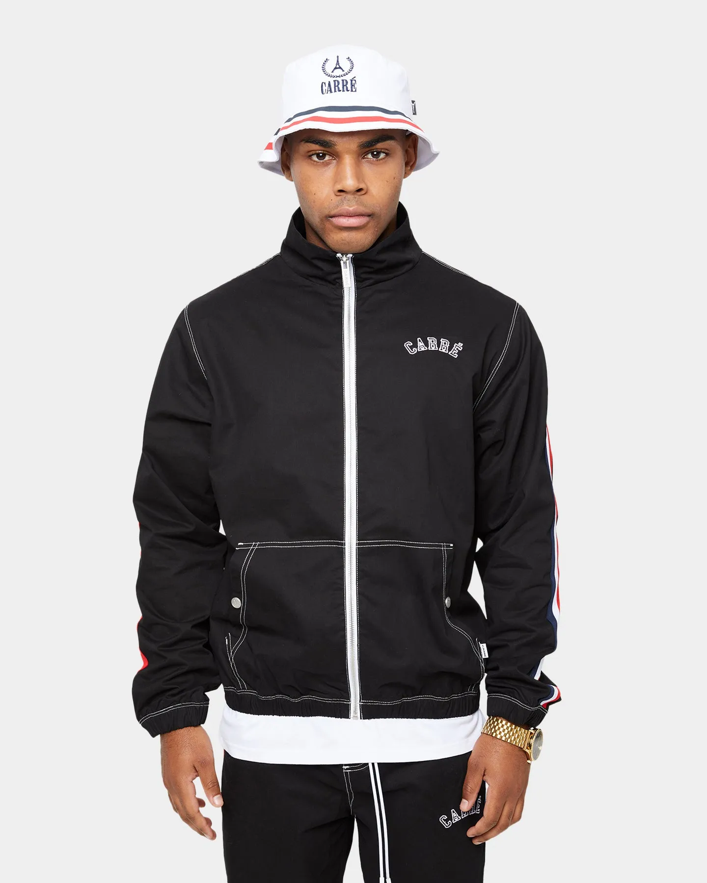 Carre Jog Track Jacket Black