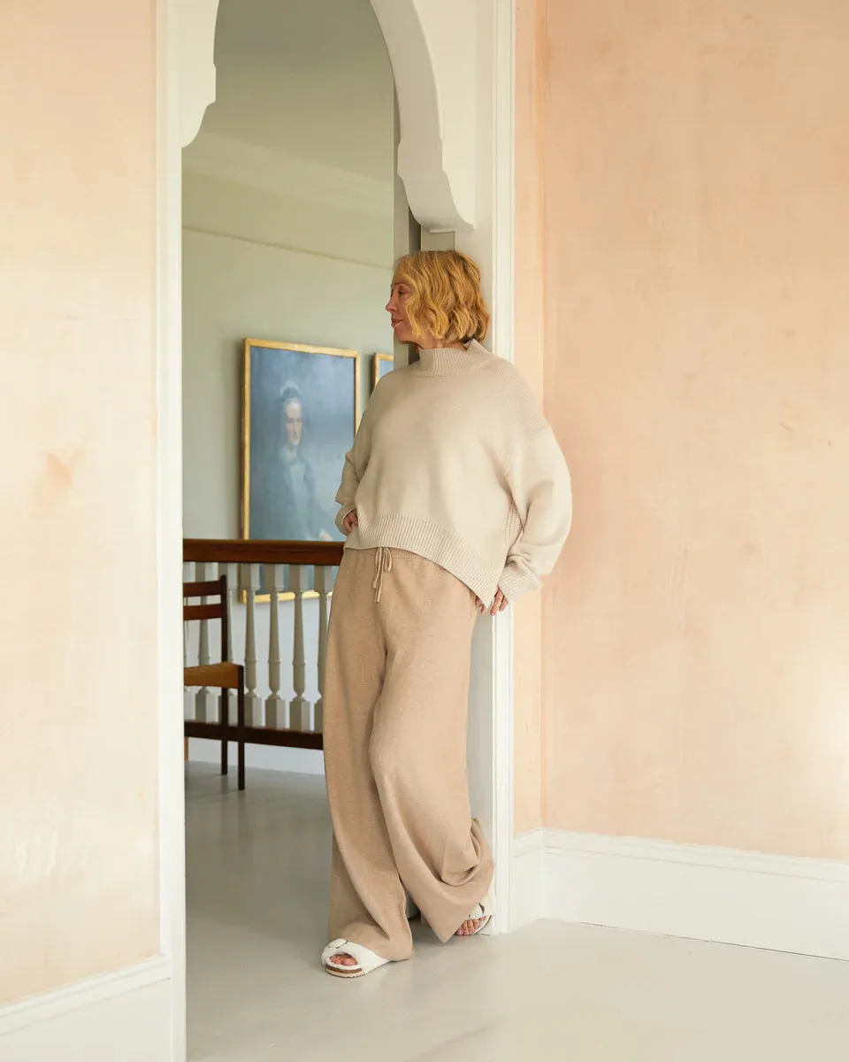 CHALK DOLLY JUMPER | OATMEAL