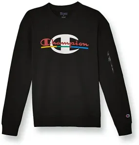 Champion Men's Explorer Logo Crewneck Sweatshirt