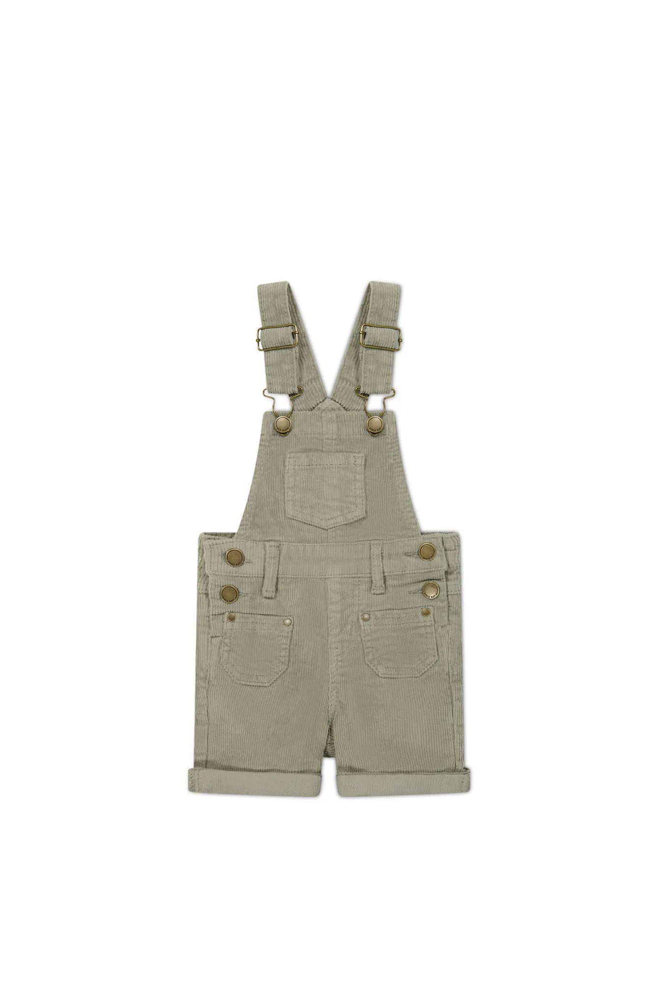 Chase Short Cord Overall - Moss