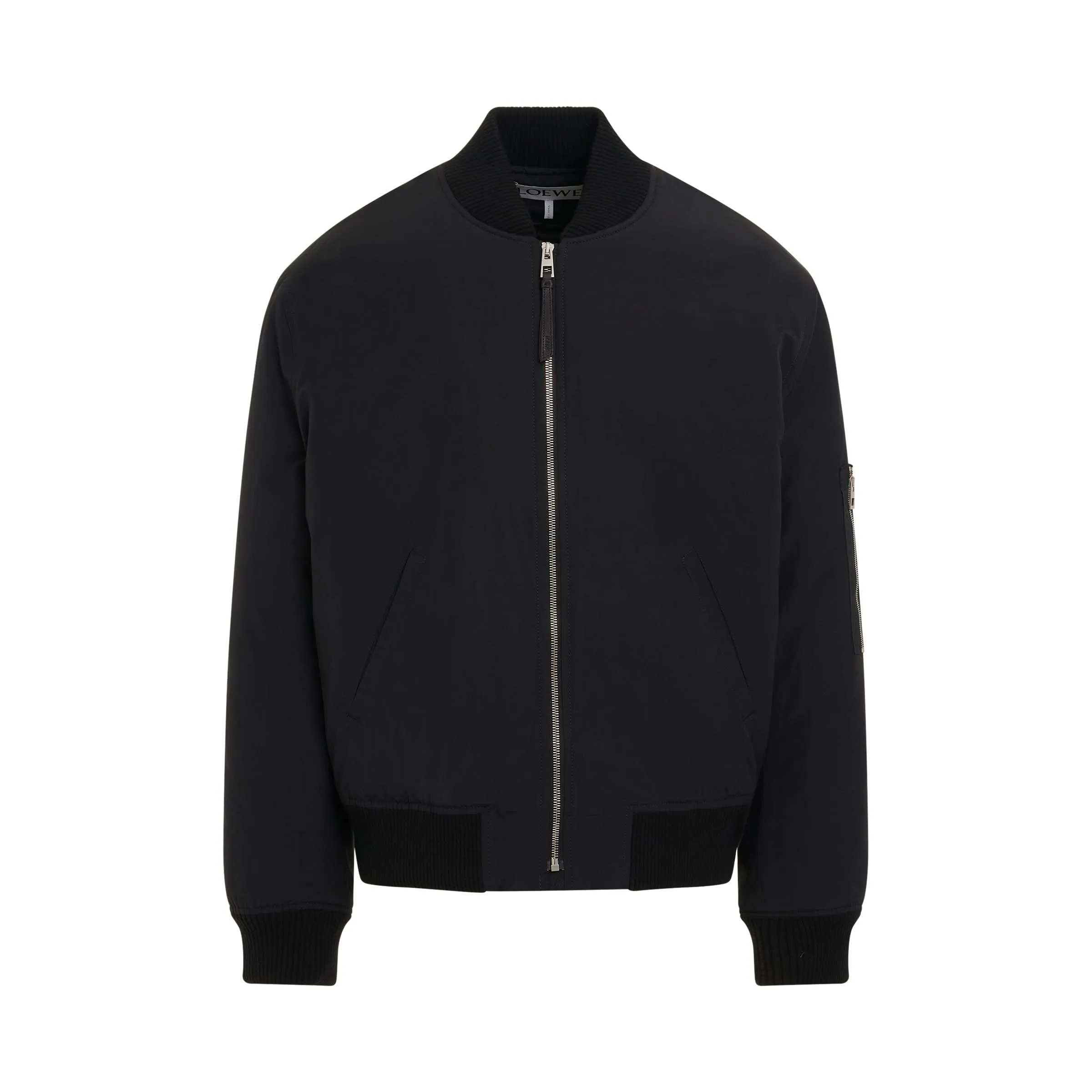 Chia Elephant Bomber Jacket in Black