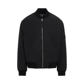 Chia Elephant Bomber Jacket in Black