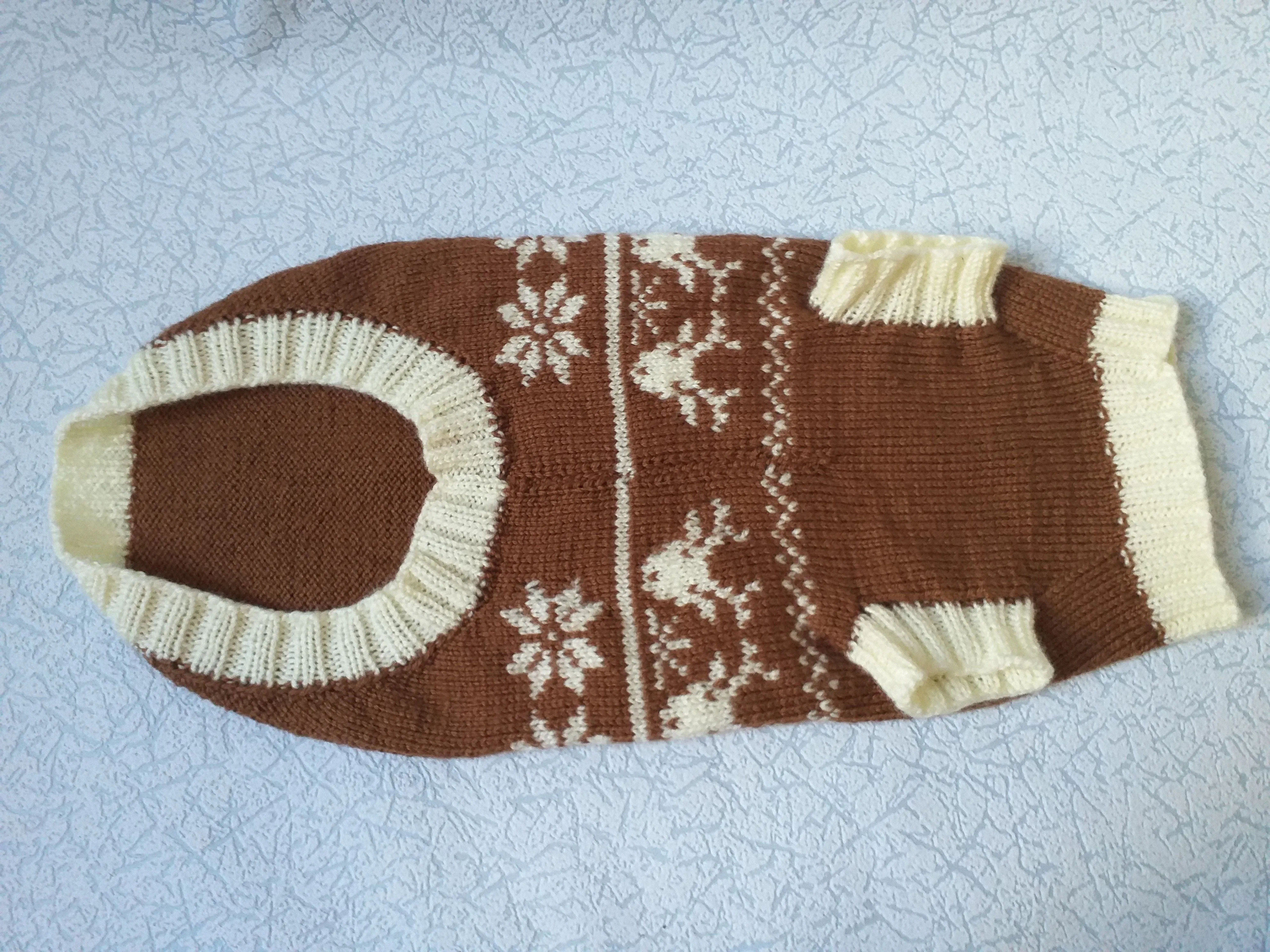 Christmas Dachshund Deer Sweater