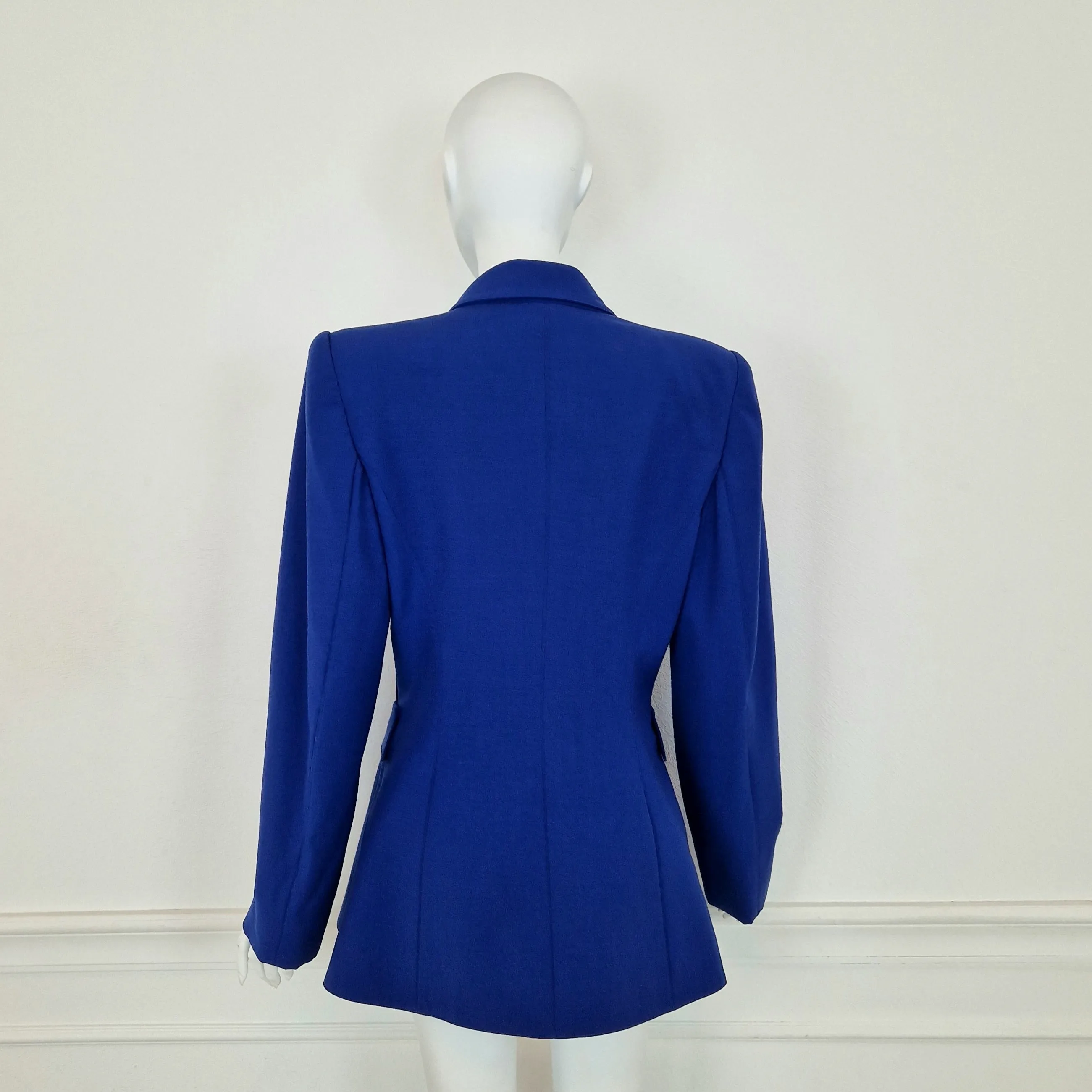 Claude Montana | Blazer blu elettrico