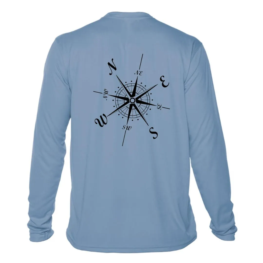 Compass Rose Sun Shirt - UPF50 Sun Protection Dryfit Shirt