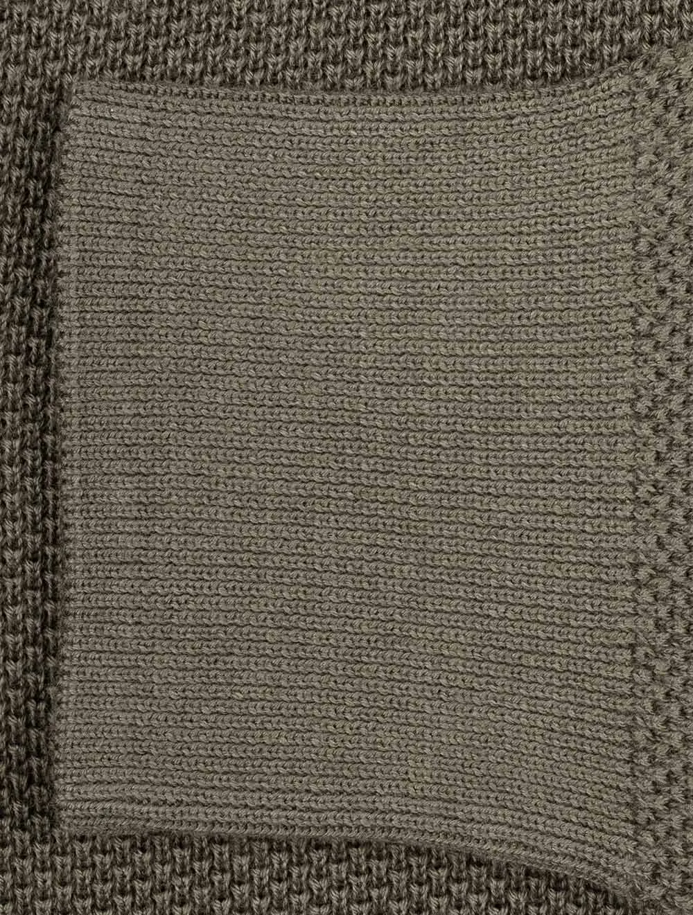 Cotton Piqué Polo Sweater Juniper Green