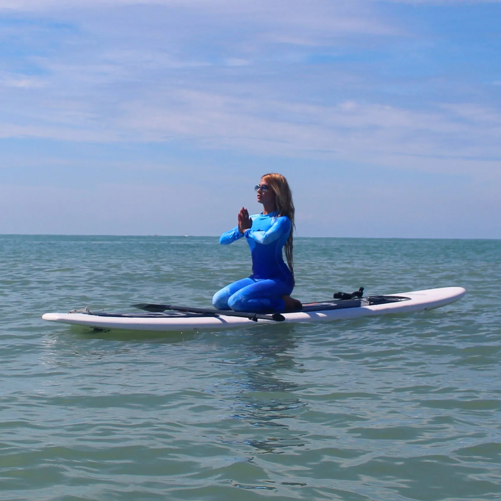 Deep Blue Ocean Mermaid Rash Guard