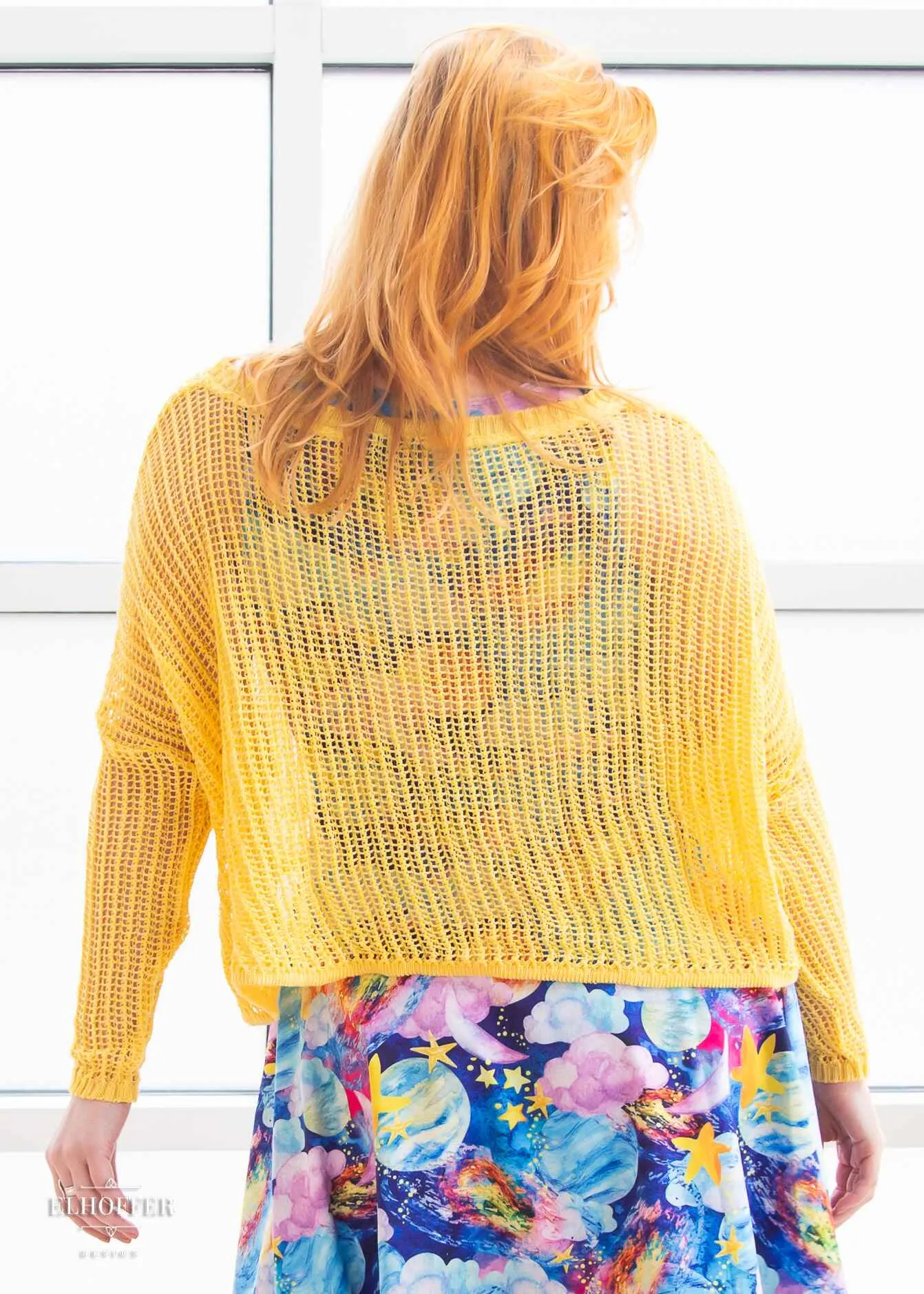 Essential Delirium Oversize Crop - Lemon