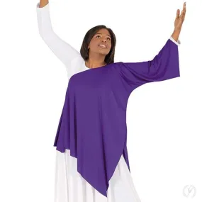 Eurotard 13826 Womens Quiet Prayer Asymmetrical Tunic