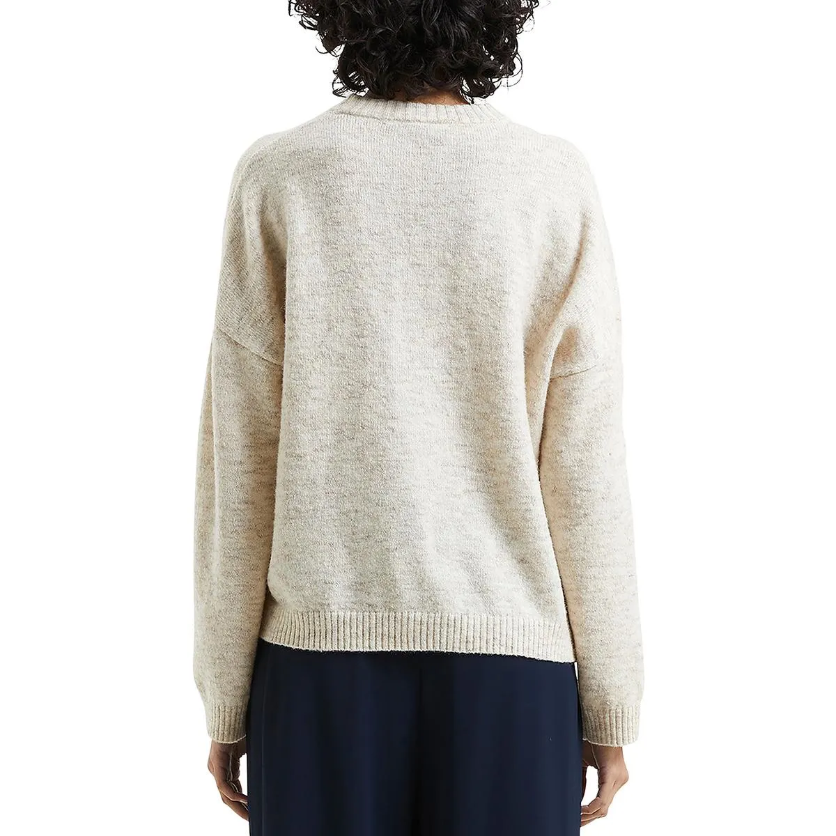 French Connection Womens Kezia Wool Blend Crewneck Pullover Sweater