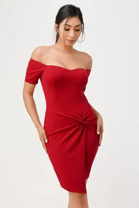 Front Twisted Bodycon Dress *More Colors