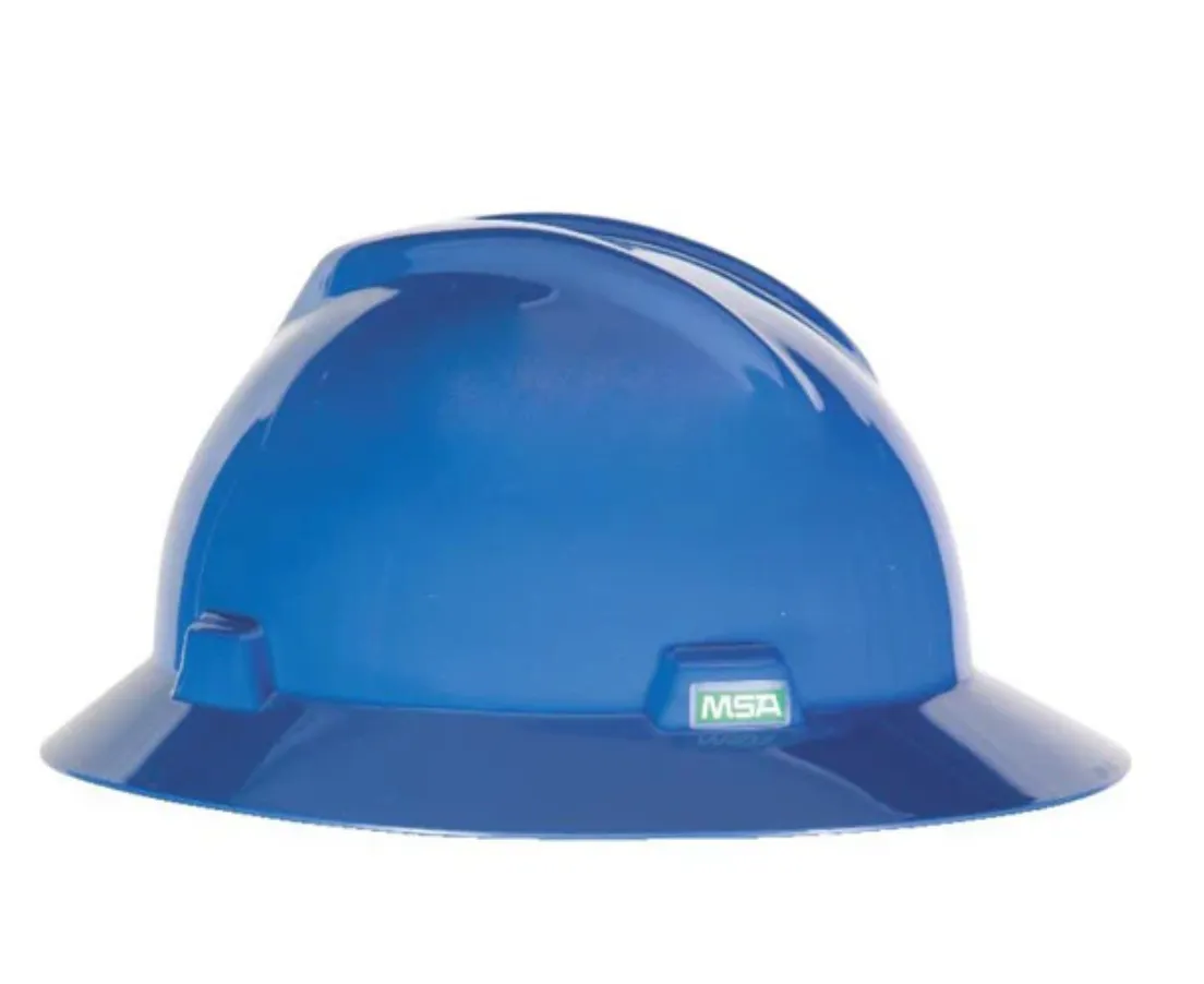 Full-Brim Hard Hat w/ Fas-Trac III Suspension