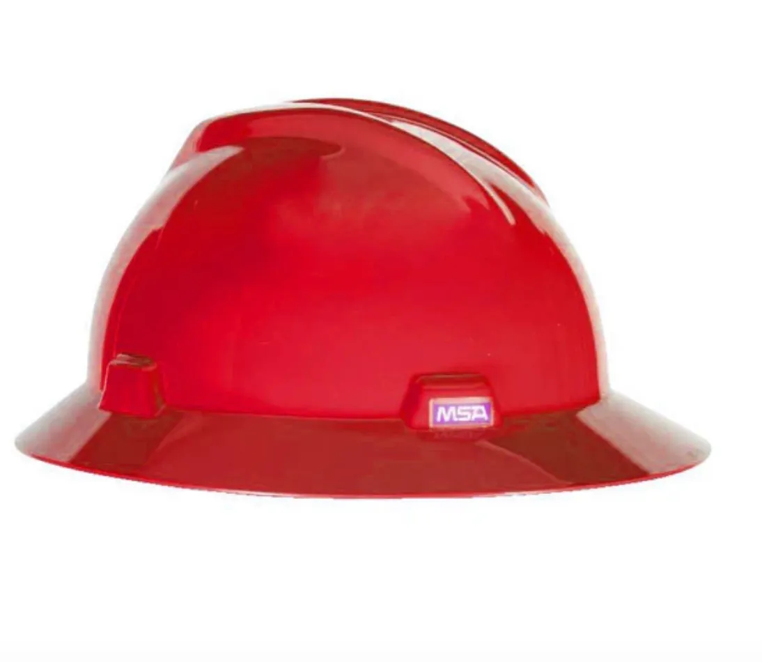 Full-Brim Hard Hat w/ Fas-Trac III Suspension