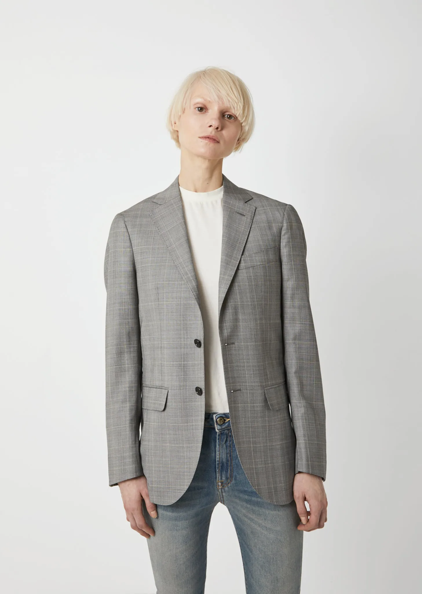 Glen Plaid Sport Blazer