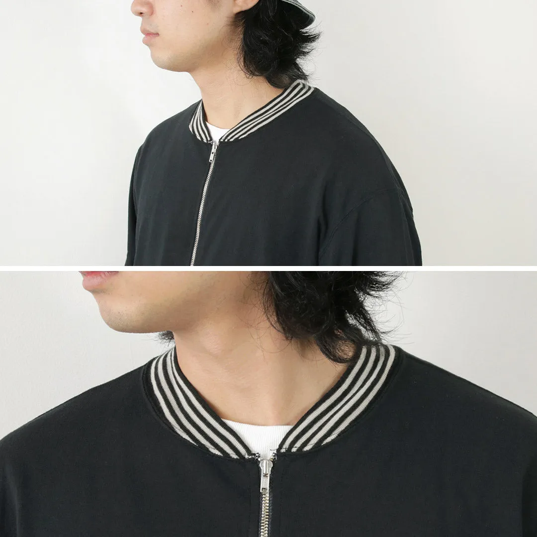 GOOD ON / Striped Rib Tee Track Jacket