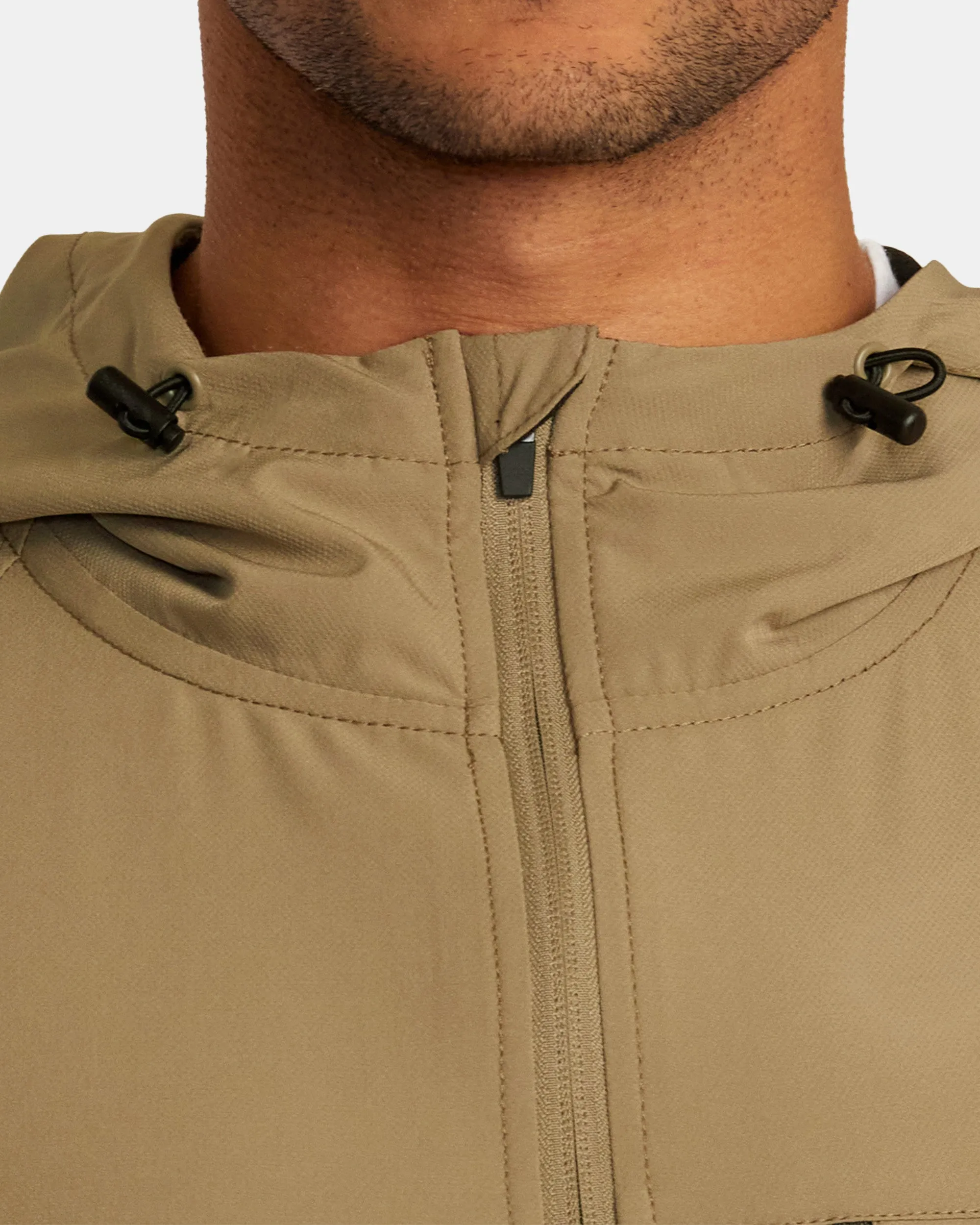 Hawaii Full Zip Jacket - Dark Khaki