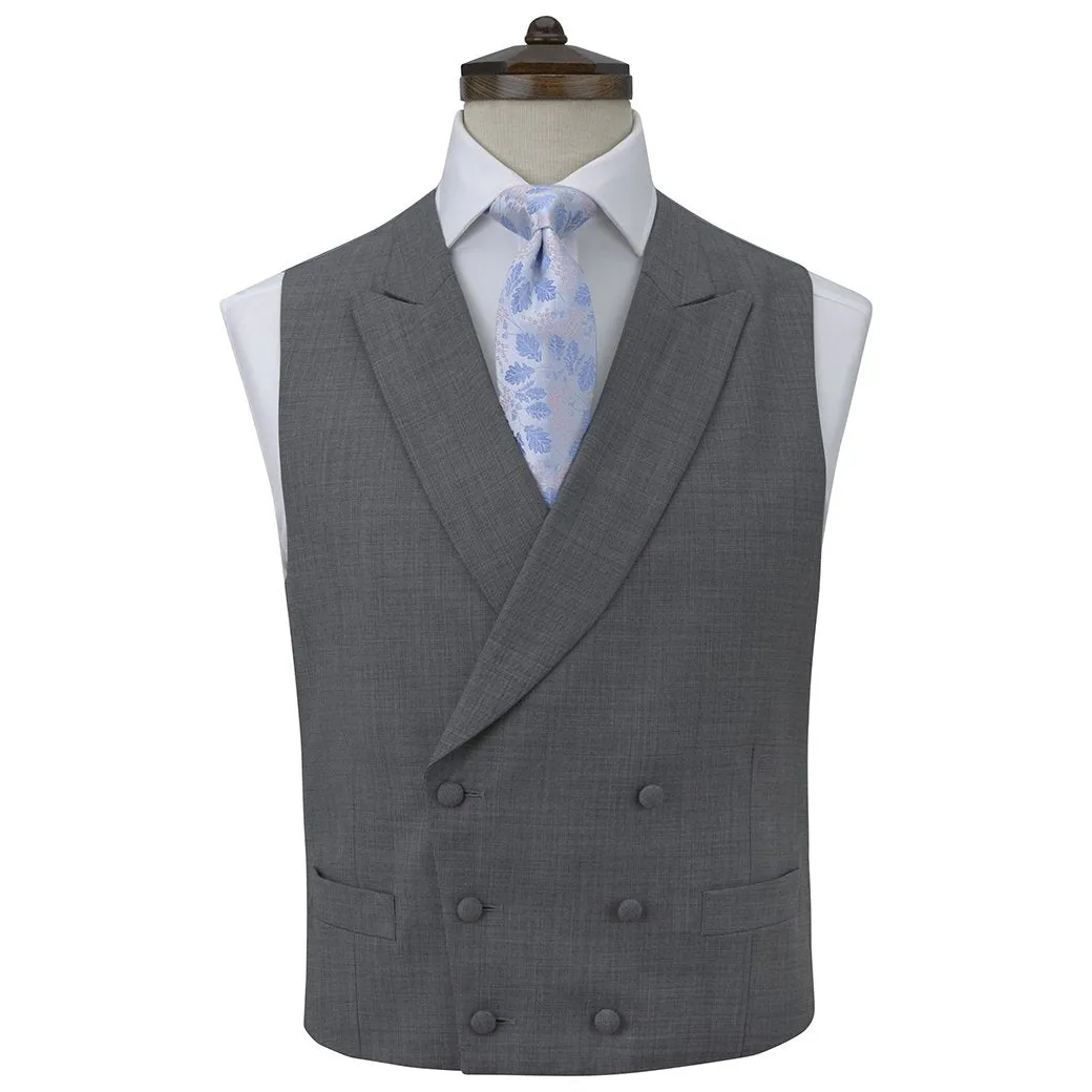 Hayward Grey Super 140's Wool Waistcoat