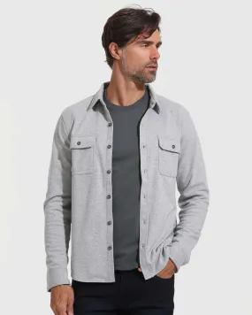 Heather Gray Long Sleeve Sweater Shirt