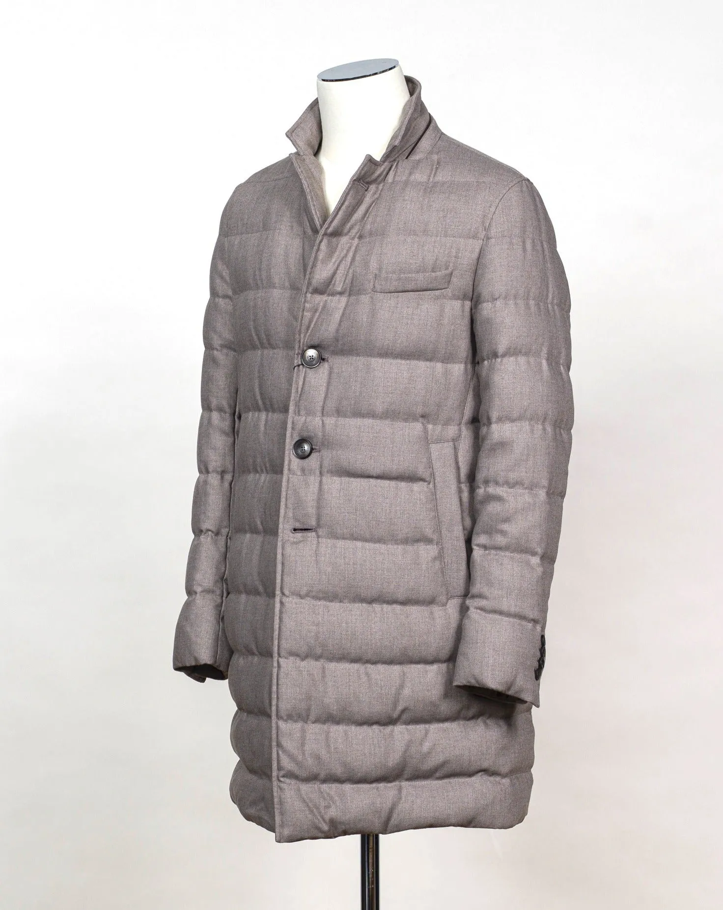 Herno Norfolk Down Coat / Fango