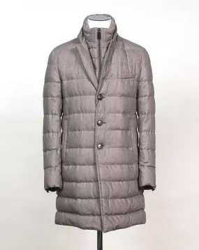 Herno Norfolk Down Coat / Fango