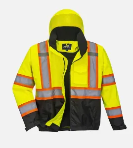 Hi-Vis Bomber Jacket Size Large 571.SBJ101