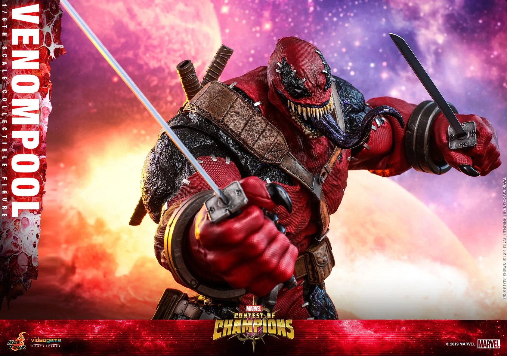 Hot Toys - VGM35 - Marvel Contest of Champions - 1/6th scale Venompool Collectible Figure