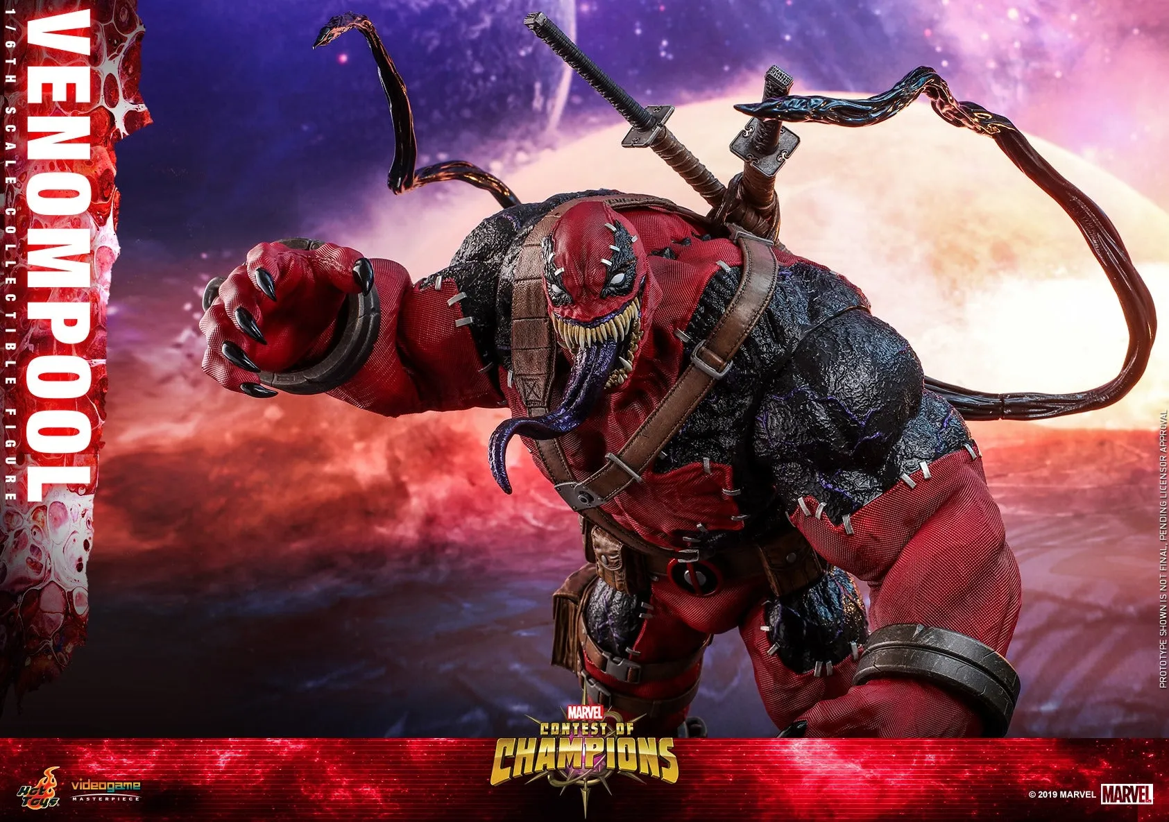 Hot Toys - VGM35 - Marvel Contest of Champions - 1/6th scale Venompool Collectible Figure