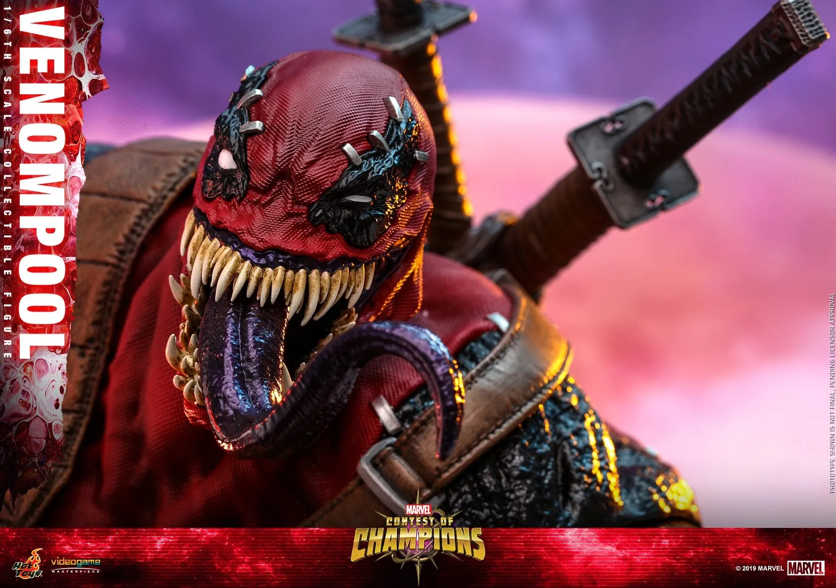 Hot Toys - VGM35 - Marvel Contest of Champions - 1/6th scale Venompool Collectible Figure