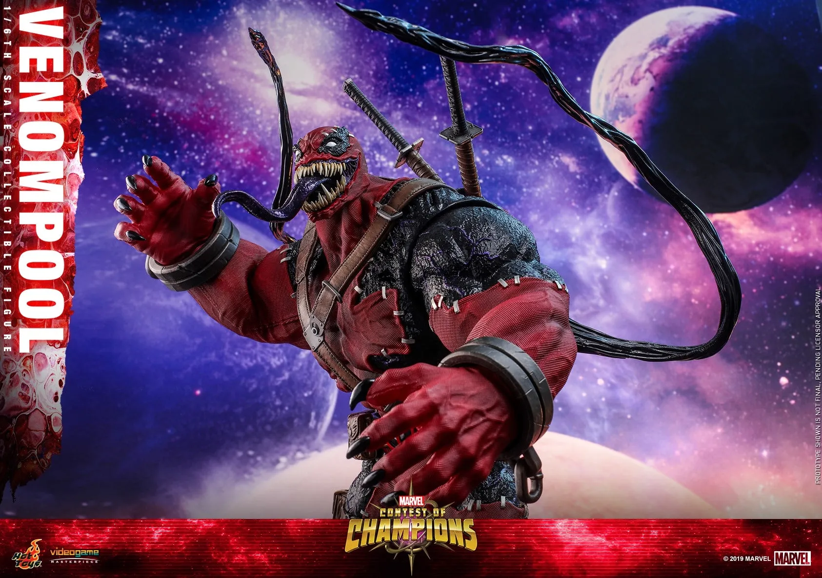 Hot Toys - VGM35 - Marvel Contest of Champions - 1/6th scale Venompool Collectible Figure