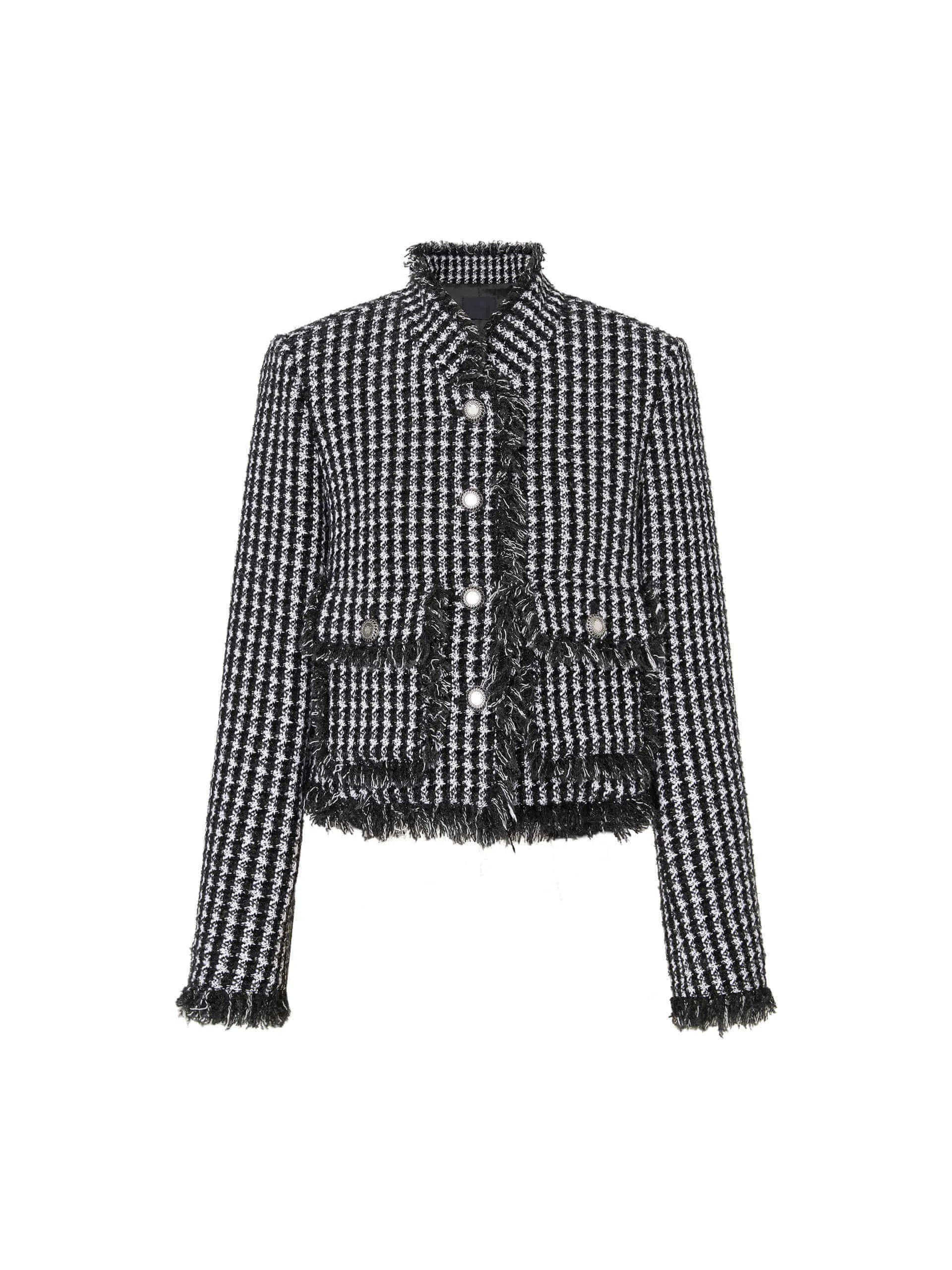 Houndstooth Pattern Jacket