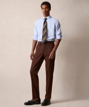 Italian Cashmere Sutton Trouser in Chocolate